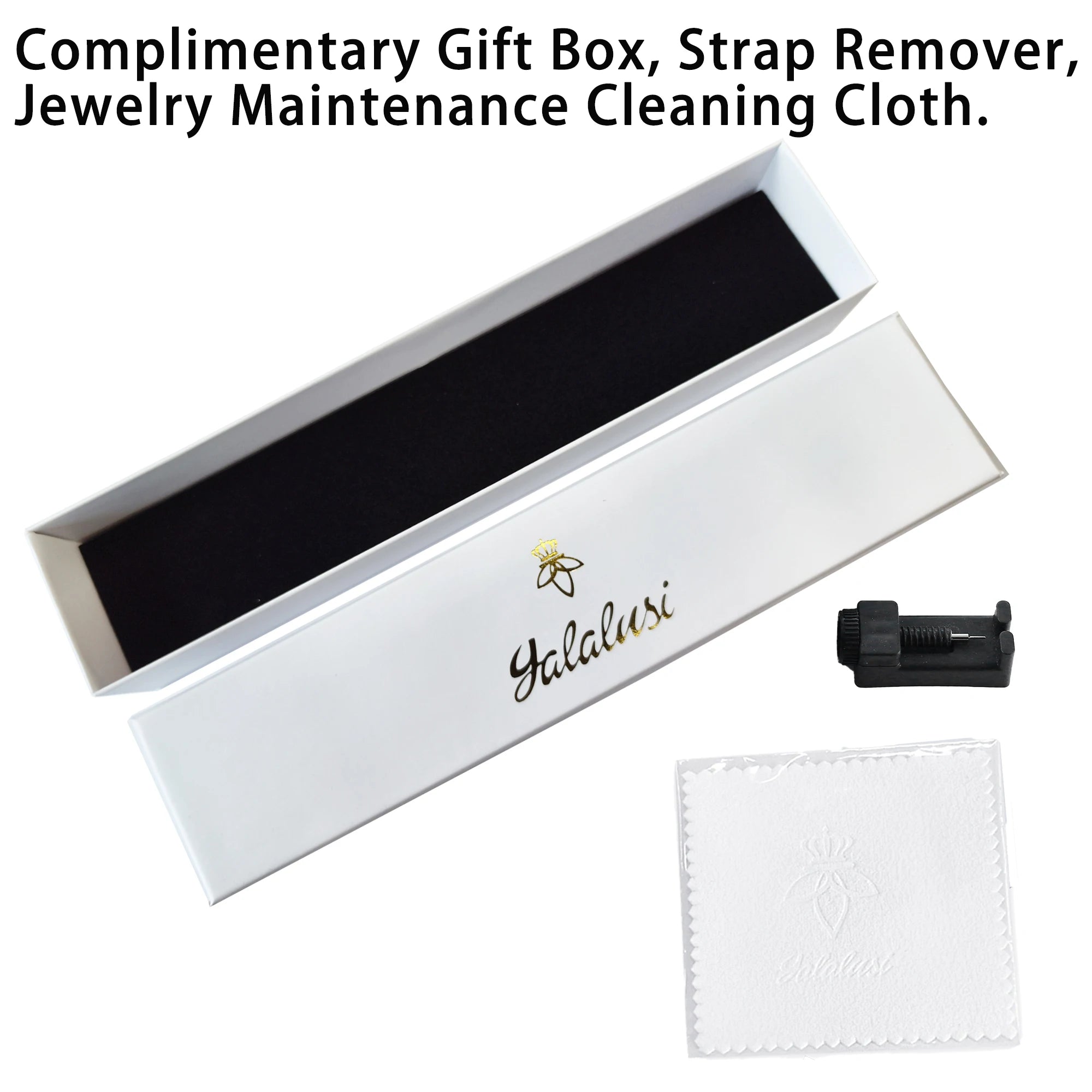 YaLaLuSi Brand: Fashionable Women's Waterproof Quartz Bracelet Watches – Luxury Gold Watches for Gifts Reloj Mujer Ladies