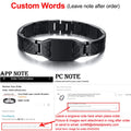 Vnox Personalize Mens Stylish Scorpion Cross Shield Images Chain Bracelets with Unique Carbon Fiber Custom Jewelry Gifts for Him