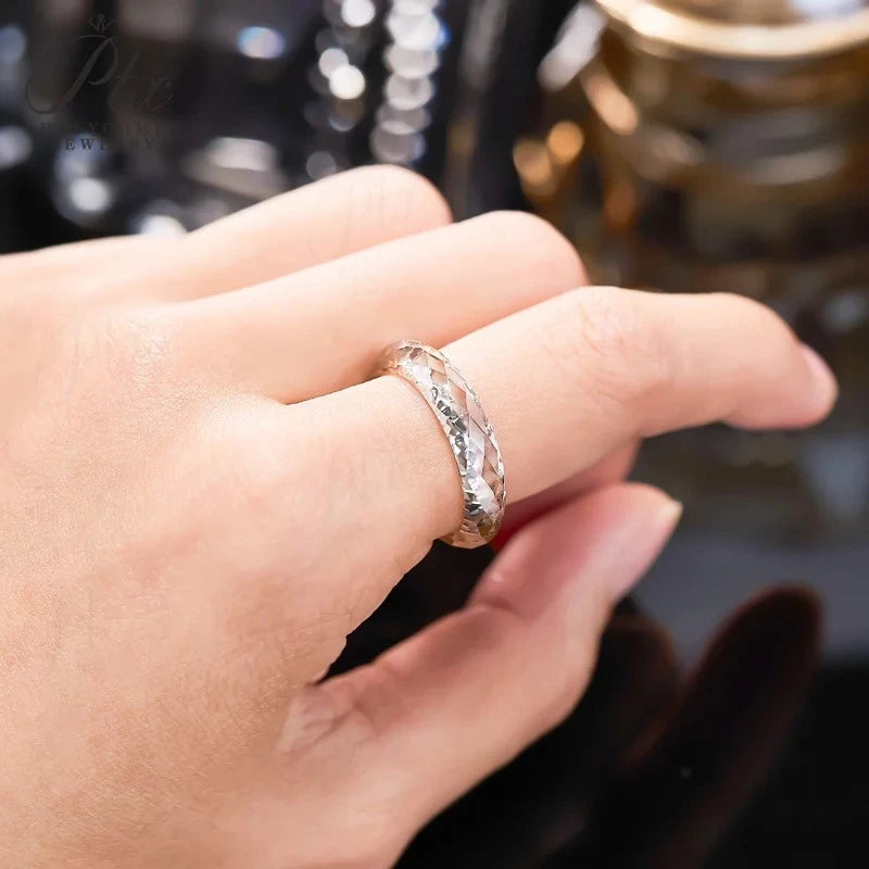 100% Moissanite Diamond Ring Proposal Engagement Wedding Anniversary Gift Luxury High Quality Rare Jewelry Free Chain As A Gift