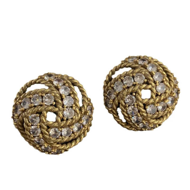 Fashion Jewelry Vintage Temperament Geometric Stud Earrings For Women Female Gifts Delicate Design Ear Accessories Hot Selling