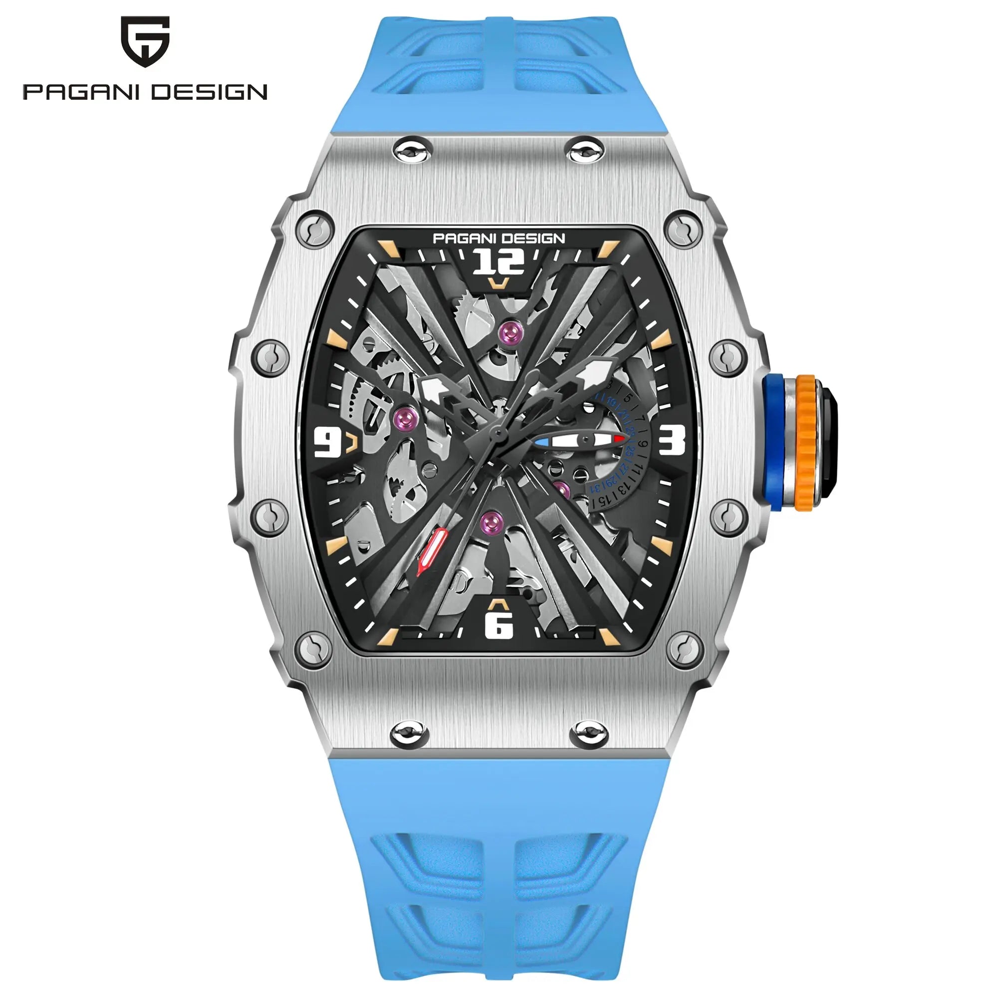 PAGANI DESIGN Quartz Watch Extraordinary Temperament Elegant Men's Choice Sapphire Mirror Waterproof Luminous Display Function