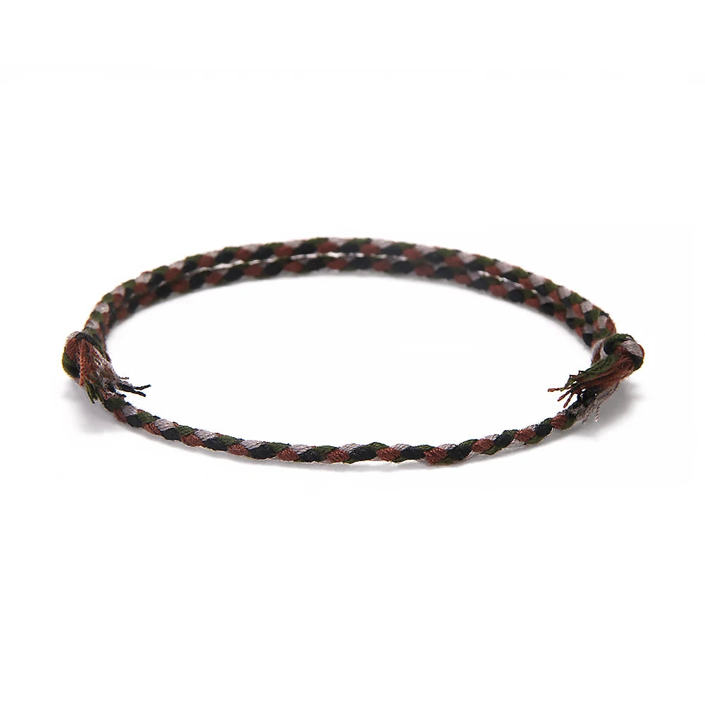3pcs/set 999 Pure Silver Braided Bangle Bracelet Handwoven Rope Wristband Adjustable Vintage Set Jewelry Gift for Dad, Husband