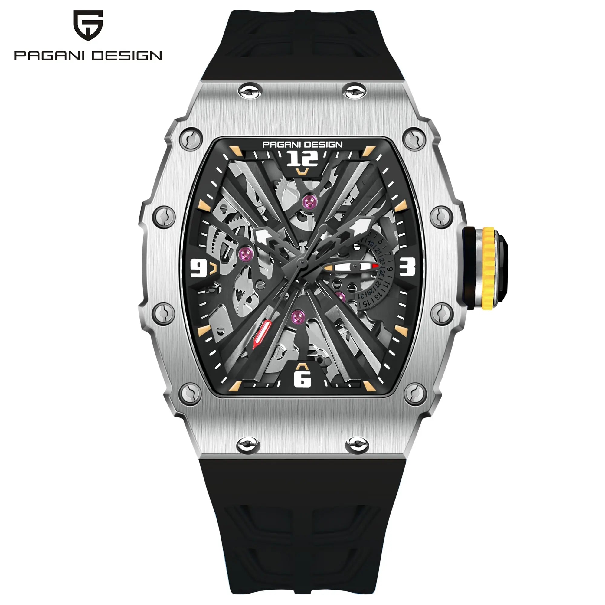 PAGANI DESIGN Quartz Watch Extraordinary Temperament Elegant Men's Choice Sapphire Mirror Waterproof Luminous Display Function