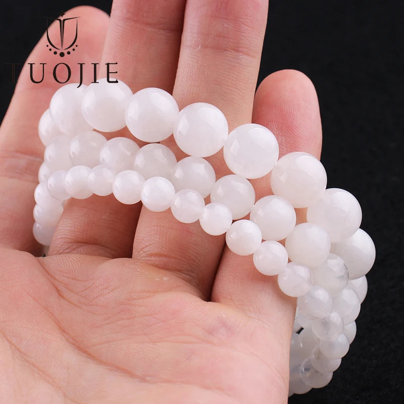 Natural 6 8 10mm Black Tourmaline Beads Bracelet Genuine Round Smooth Gemstone Beads Bracelets for Women Fashion Cheap Jewelry
