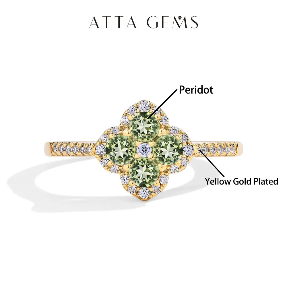 ATTAGEMS Classic Moissanite Rings for Women D Color VVS1 Real 925 Sterling Silver Engagement Wedding Party Exquisite FineJewelry