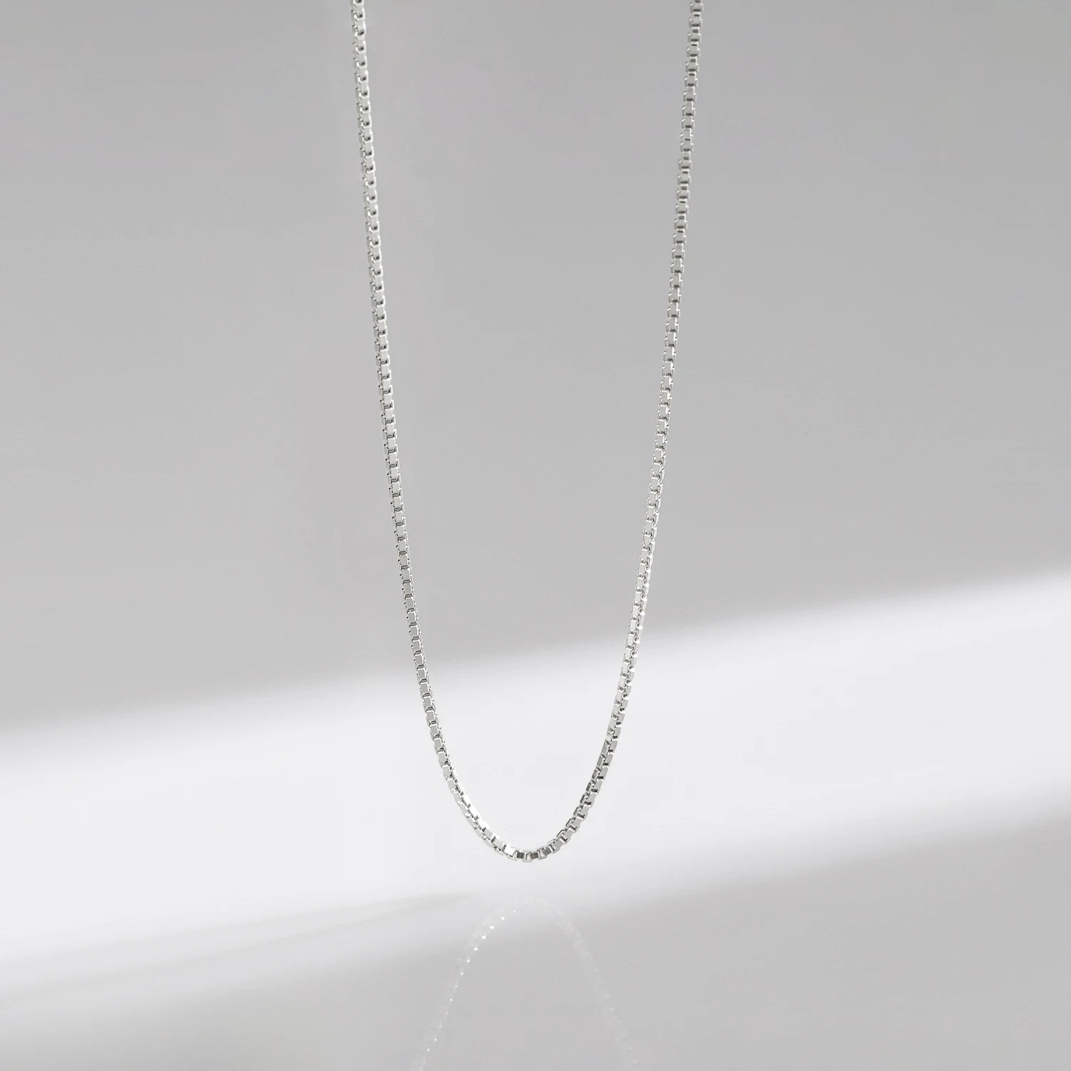 Modian 7 style Classic Basic Chain 925 Sterling Silver Lobster Clasp Adjustable 40+5CM Necklace Fine Jewelry For Women Fine Gift