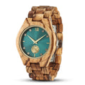 Diamond Women Watches Natural Wood Gold Dial Watch Ladies Wrist Watches Luxury Brand Rhinestone Womens Wooden Bracelet Watches