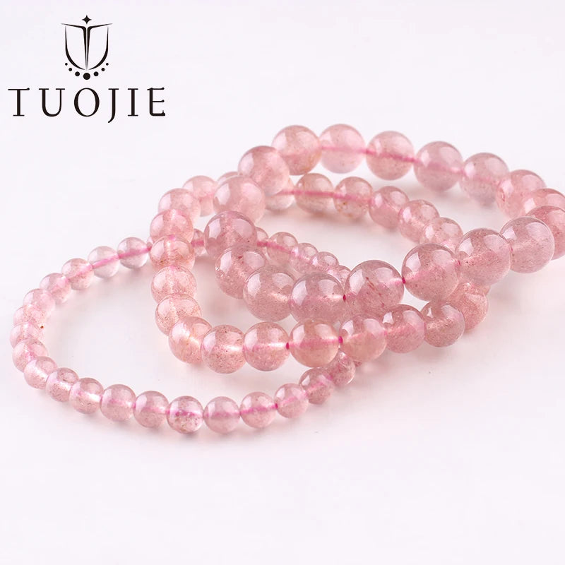 Natural 6 8 10mm Black Tourmaline Beads Bracelet Genuine Round Smooth Gemstone Beads Bracelets for Women Fashion Cheap Jewelry