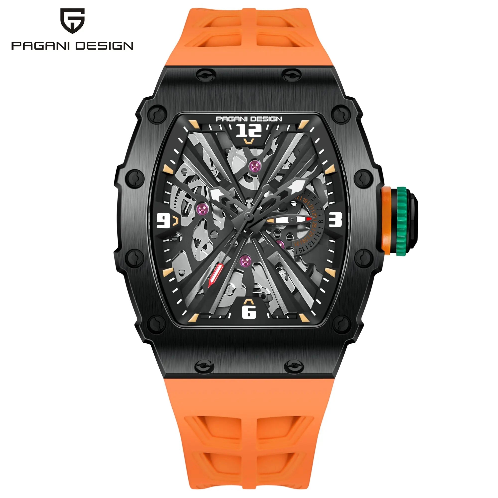PAGANI DESIGN Quartz Watch Extraordinary Temperament Elegant Men's Choice Sapphire Mirror Waterproof Luminous Display Function