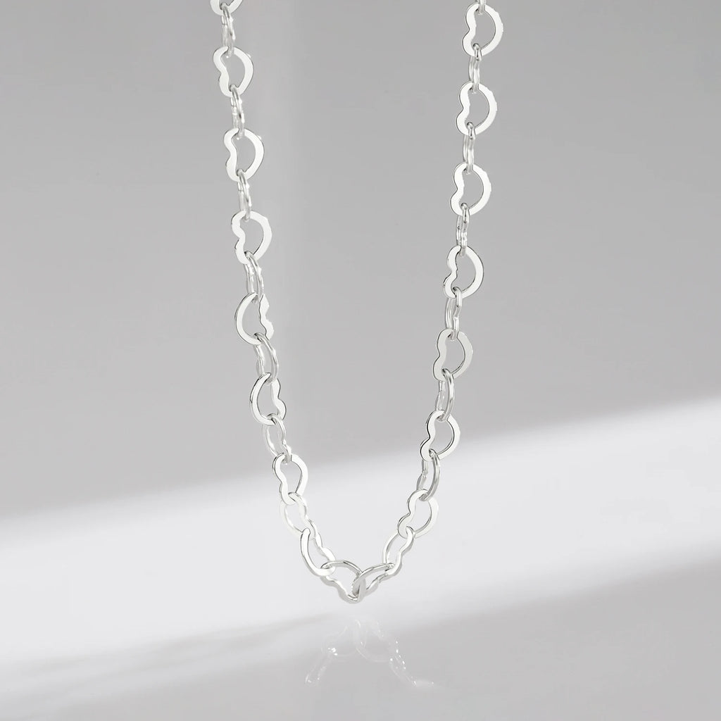 Modian 7 style Classic Basic Chain 925 Sterling Silver Lobster Clasp Adjustable 40+5CM Necklace Fine Jewelry For Women Fine Gift