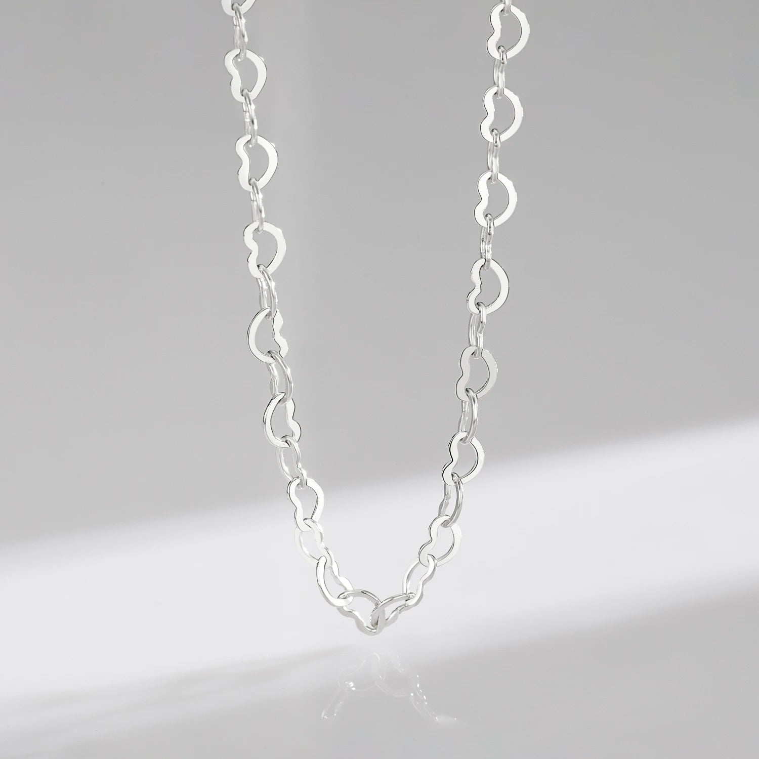 Modian 7 style Classic Basic Chain 925 Sterling Silver Lobster Clasp Adjustable 40+5CM Necklace Fine Jewelry For Women Fine Gift