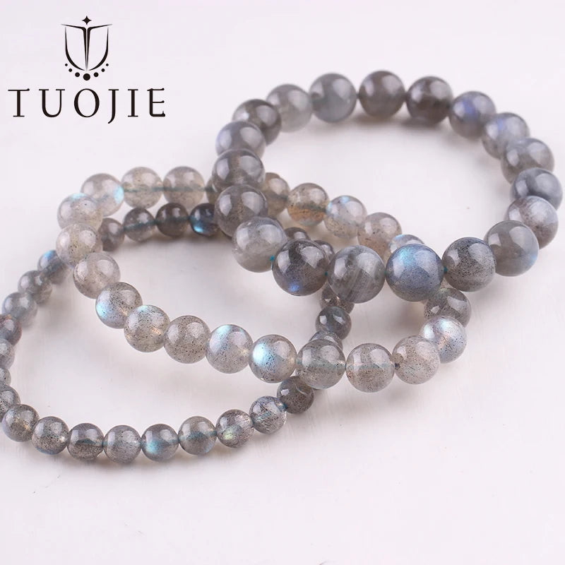 Natural 6 8 10mm Black Tourmaline Beads Bracelet Genuine Round Smooth Gemstone Beads Bracelets for Women Fashion Cheap Jewelry