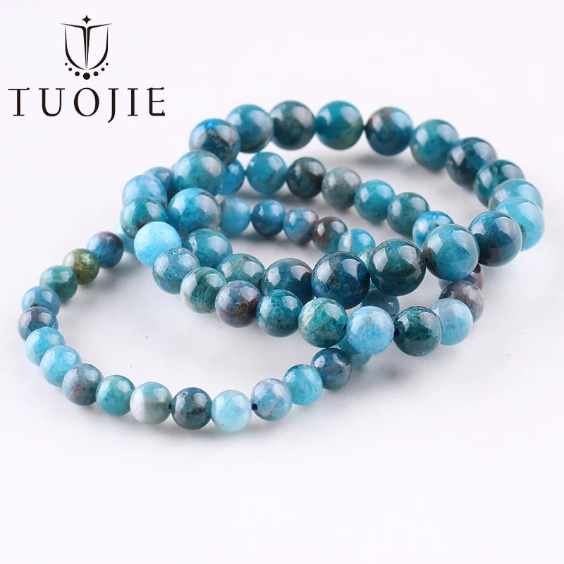 Natural 6 8 10mm Black Tourmaline Beads Bracelet Genuine Round Smooth Gemstone Beads Bracelets for Women Fashion Cheap Jewelry