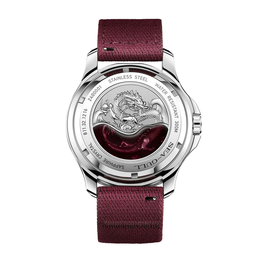 Seagull King of the Dragon Men's Watches Automatic Mechanical Watch Sports Diver 300M Waterproof Wristwatch Luxury 2024 New 1216