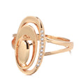 Real 18k Gold Diamond Ring for Women To Join Party Peridot Gemstone Anillos De Wedding Diamante Engagement Jewelry Fine Ring Box
