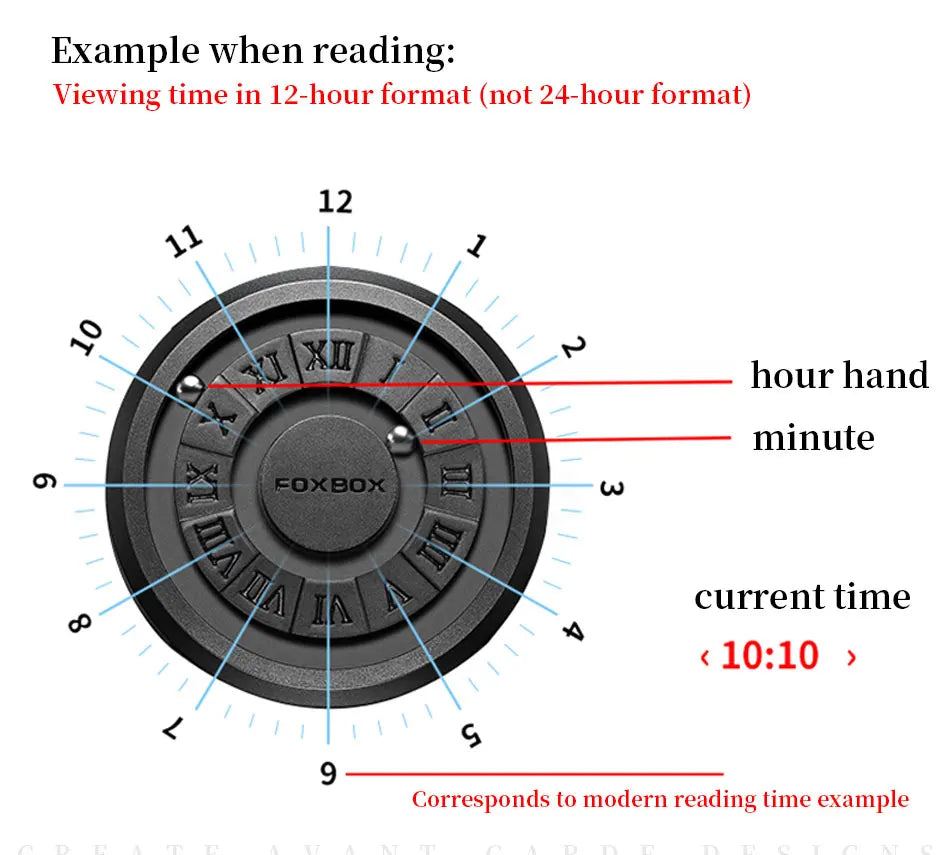FOXOBOX New Original Luxury Skull Scrolling Pointer Magnetic Force Watch Men Military Sport Waterproof Quartz Wristwatch Clock