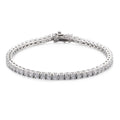Serenity 3mm 4mm 5mm Rose Gold Color Moissanite Tennis Bracelet Women Man S925 Sterling Silver Sparkling Lab Diamond Hand Chain