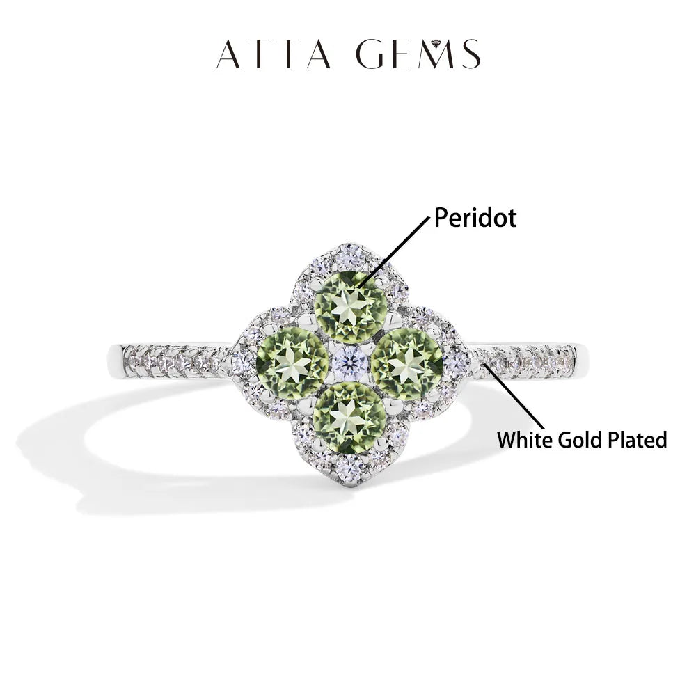ATTAGEMS Classic Moissanite Rings for Women D Color VVS1 Real 925 Sterling Silver Engagement Wedding Party Exquisite FineJewelry
