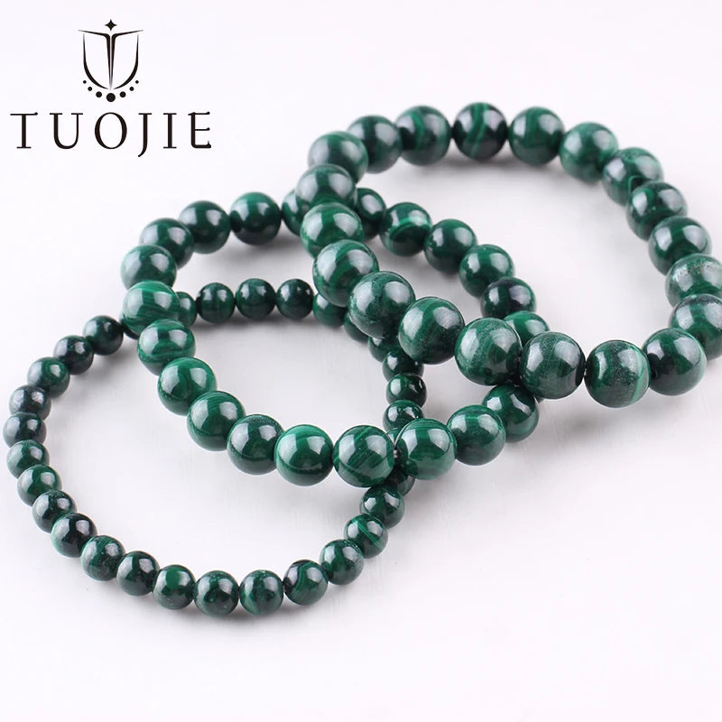 Natural 6 8 10mm Black Tourmaline Beads Bracelet Genuine Round Smooth Gemstone Beads Bracelets for Women Fashion Cheap Jewelry
