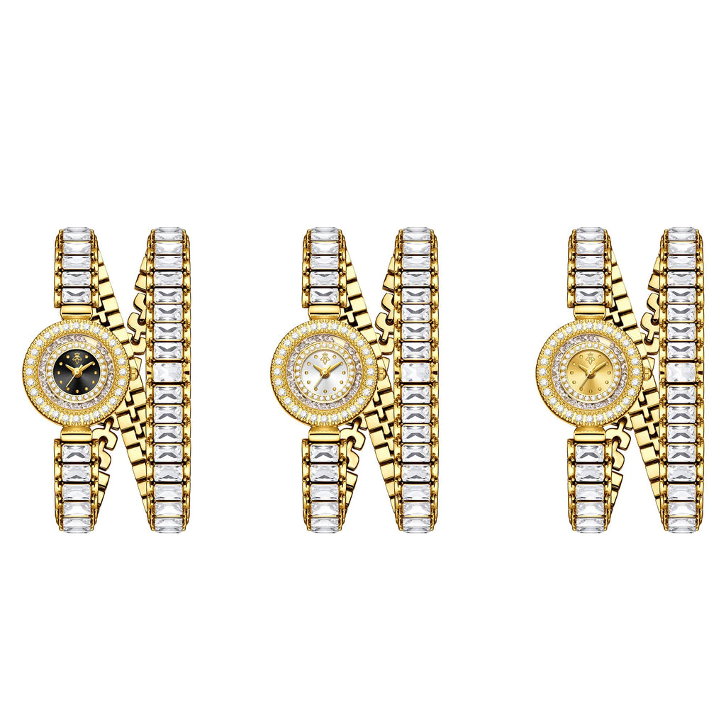 YaLaLuSi Women's Fashion Bracelets, Watches, Luxury and Elegant Timepieces, Gifts, Clocks Reloj Mujer Watch for Ladies Montre