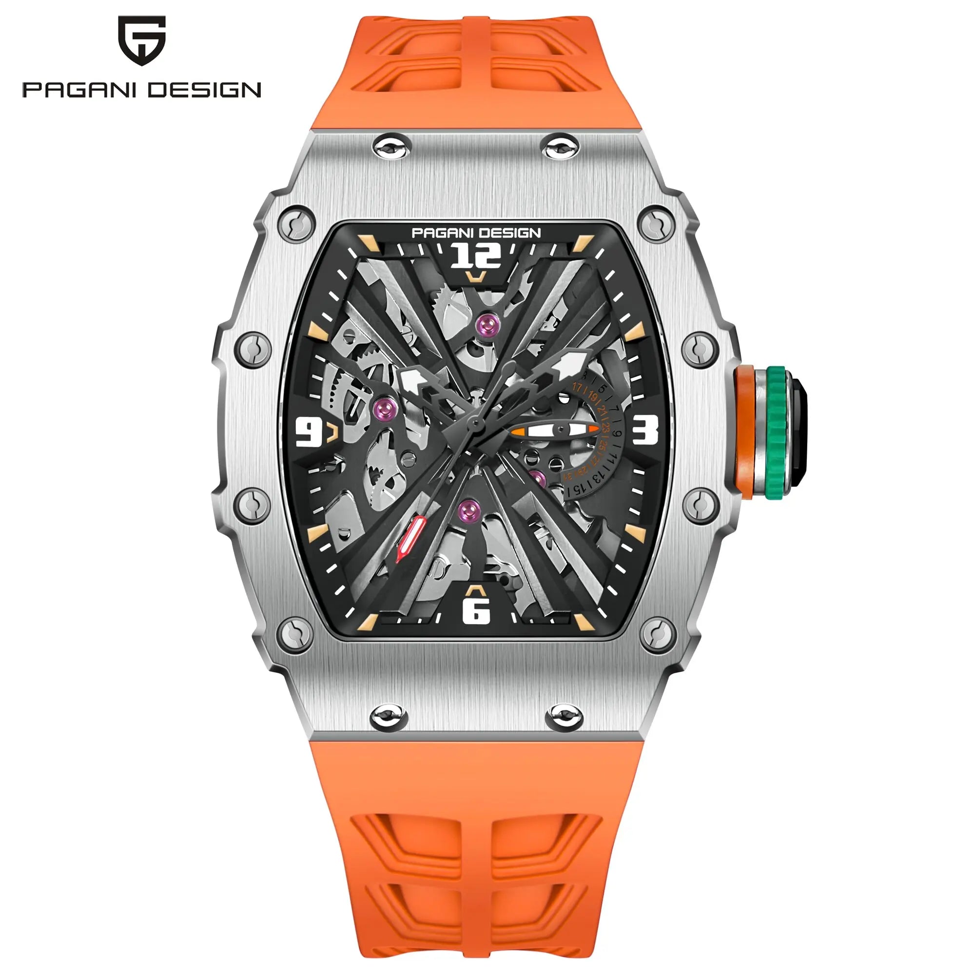 PAGANI DESIGN Quartz Watch Extraordinary Temperament Elegant Men's Choice Sapphire Mirror Waterproof Luminous Display Function