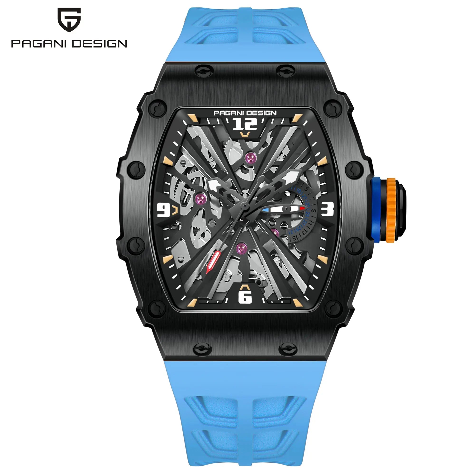 PAGANI DESIGN Quartz Watch Extraordinary Temperament Elegant Men's Choice Sapphire Mirror Waterproof Luminous Display Function