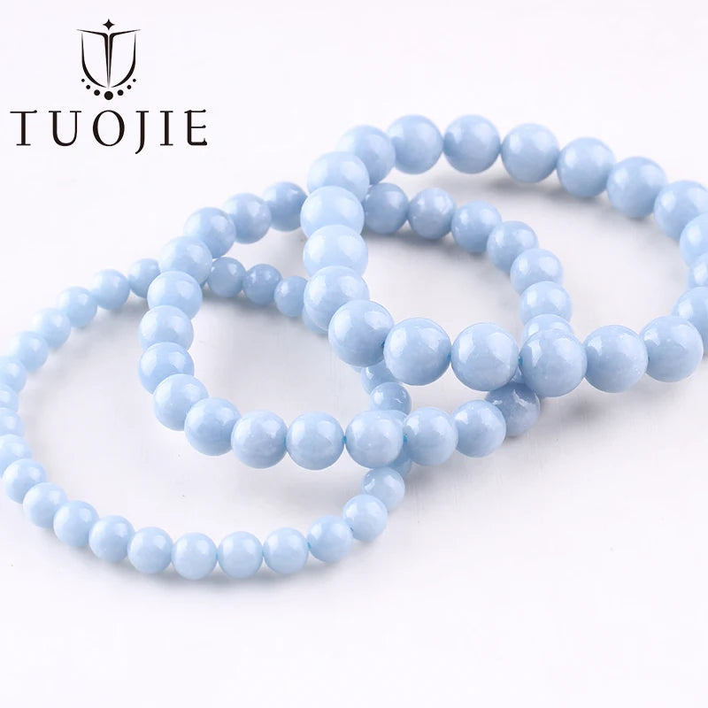 Natural 6 8 10mm Black Tourmaline Beads Bracelet Genuine Round Smooth Gemstone Beads Bracelets for Women Fashion Cheap Jewelry