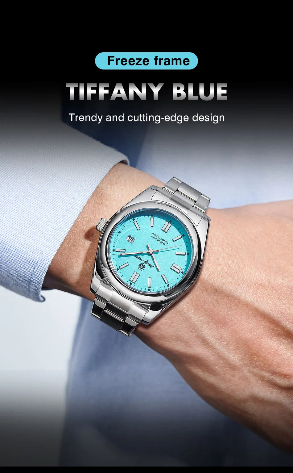 PAAZOMU Abstract Art Dial Men's Brand Authentic Trendy Fashion 2026 New High-quality Waterproof Luminous Quartz Watches Male+Box