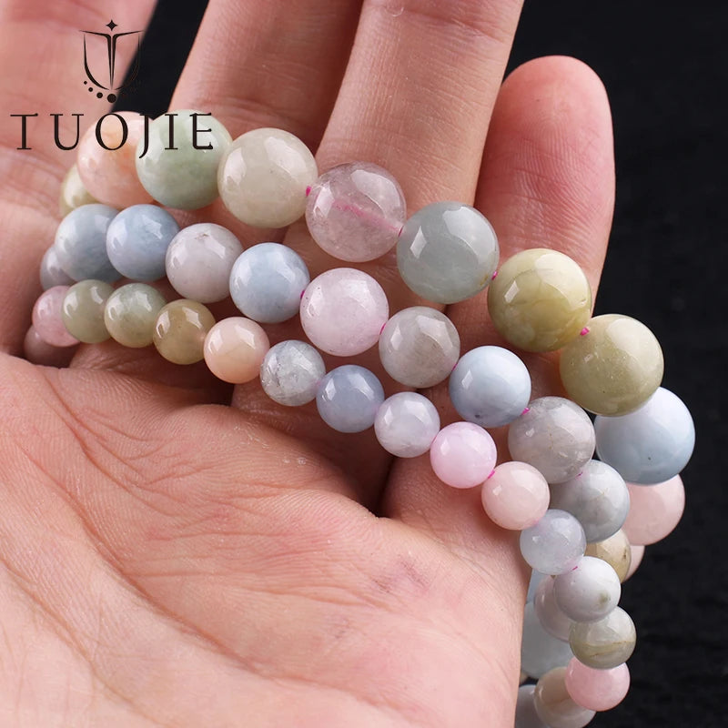 Natural 6 8 10mm Black Tourmaline Beads Bracelet Genuine Round Smooth Gemstone Beads Bracelets for Women Fashion Cheap Jewelry