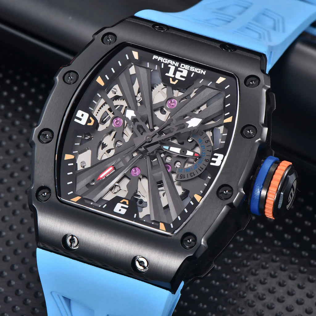 PAGANI DESIGN Quartz Watch Extraordinary Temperament Elegant Men's Choice Sapphire Mirror Waterproof Luminous Display Function