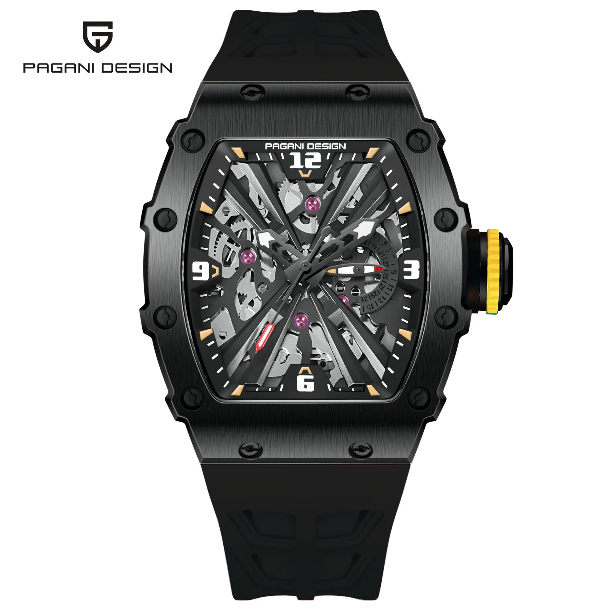 PAGANI DESIGN Quartz Watch Extraordinary Temperament Elegant Men's Choice Sapphire Mirror Waterproof Luminous Display Function