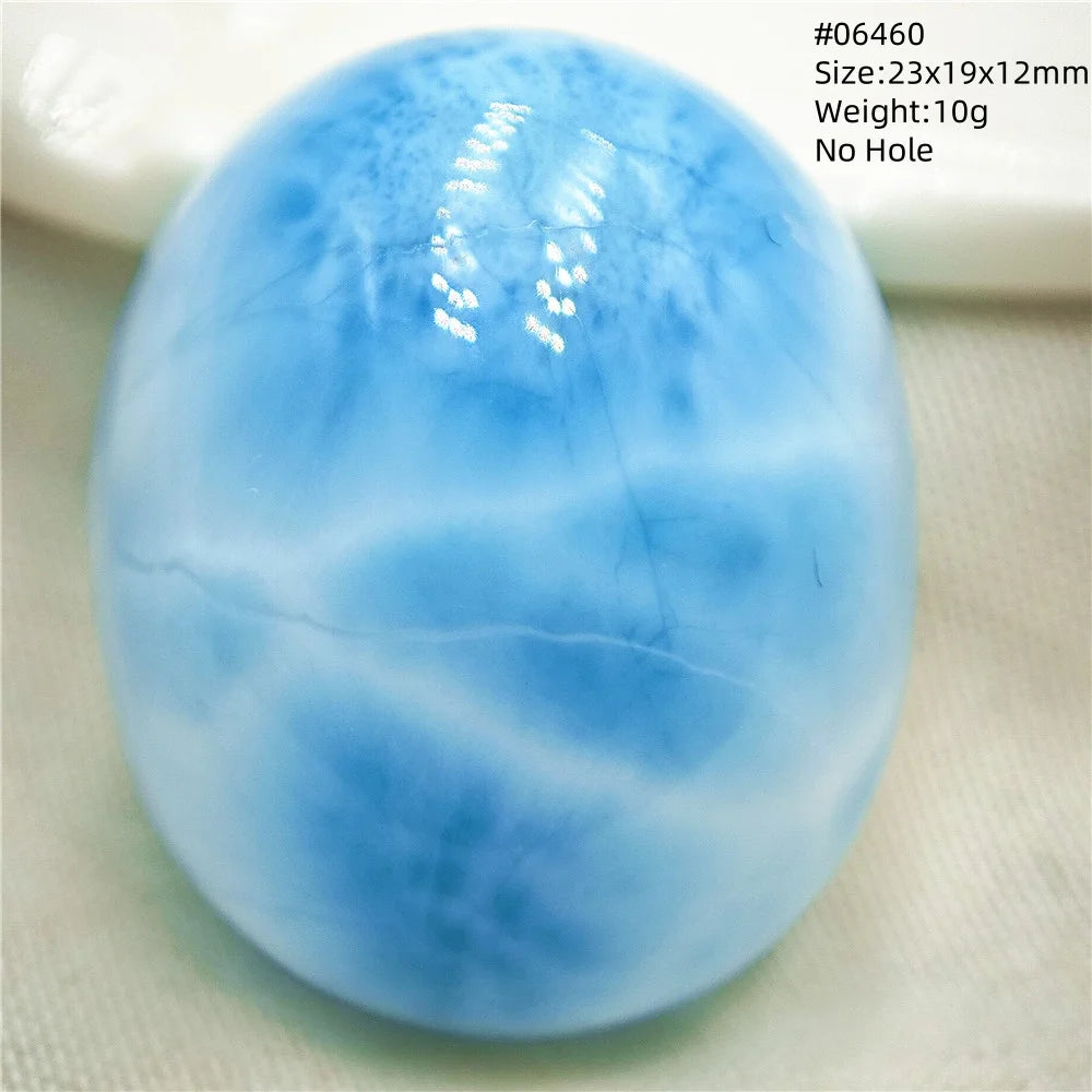 Natural Blue Larimar Heart Pendant Necklace Gemstone Women Men Larimar 17.5*19mm 18K Gold Love Larimar Fashion Jewelry AAAAAA