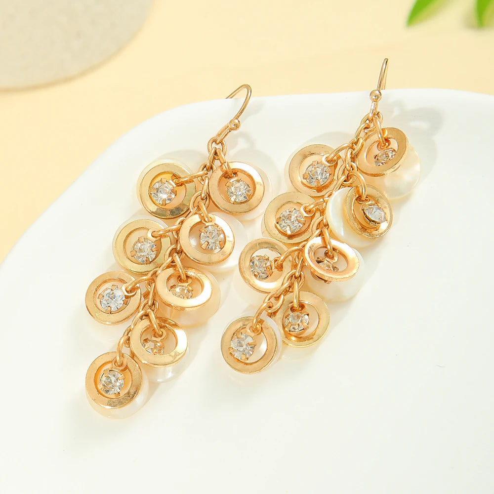 7/15/24/36/48/60 Pairs Randomly Send Women's Earrings Sets Colored Geometric Dangle Earrings Daily Wear Work Gifts Versatile