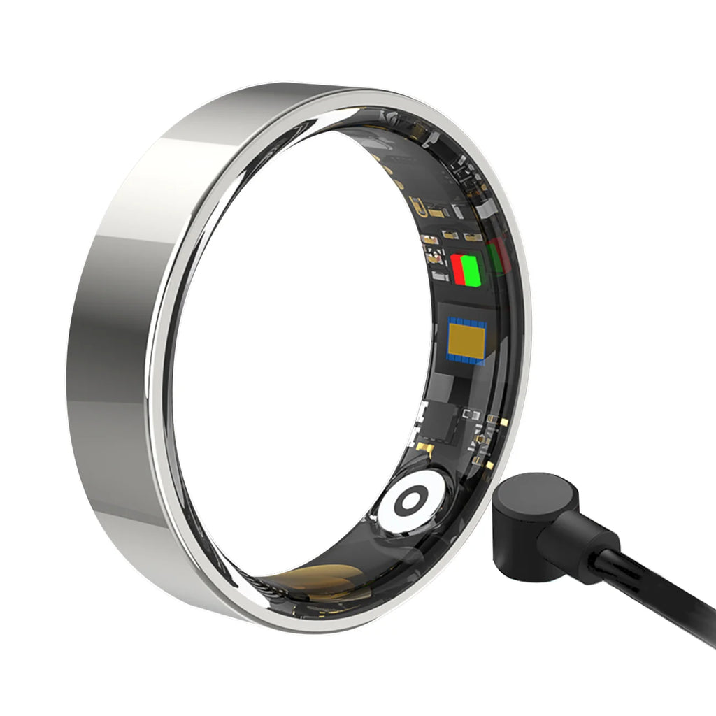 SIMSONLAB 2025 Smart Ring Bluetooth Call Heart Rate Blood Pressure Monitor 5ATM Waterproof Health Ring Men Women For Xiaomi Gift
