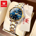 OLEVS 5563 New Fashion Women Quartz Watch Waterproof Classic Luxury Brand Lady Watch Stainless Steel Strap Watches