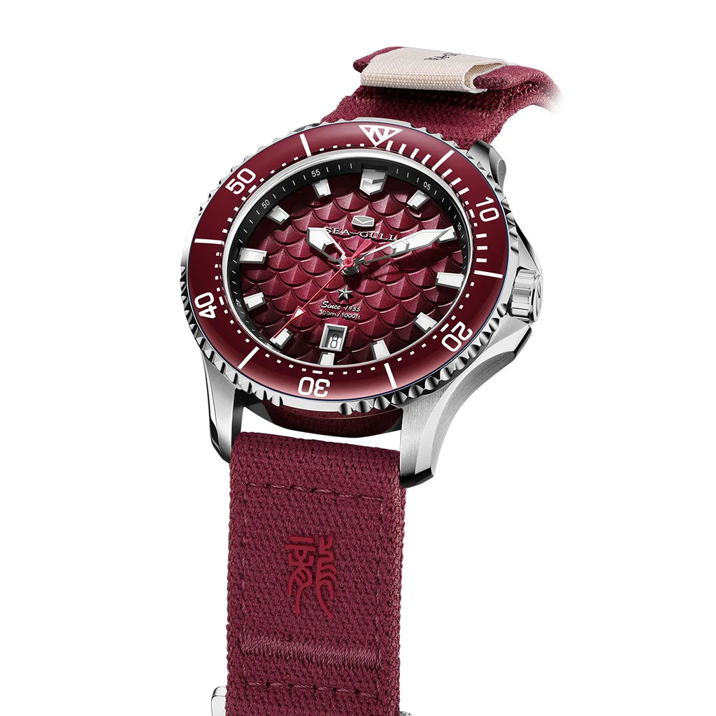Seagull King of the Dragon Men's Watches Automatic Mechanical Watch Sports Diver 300M Waterproof Wristwatch Luxury 2024 New 1216