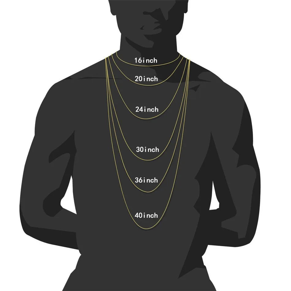 HNSP Miami Cuban Link Iced Out Chain Necklace For Men - Heavy Duty Curb Bling Hip Hop Chains Jewelry 13MM Wide