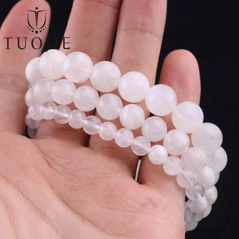 Natural 6 8 10mm Black Tourmaline Beads Bracelet Genuine Round Smooth Gemstone Beads Bracelets for Women Fashion Cheap Jewelry