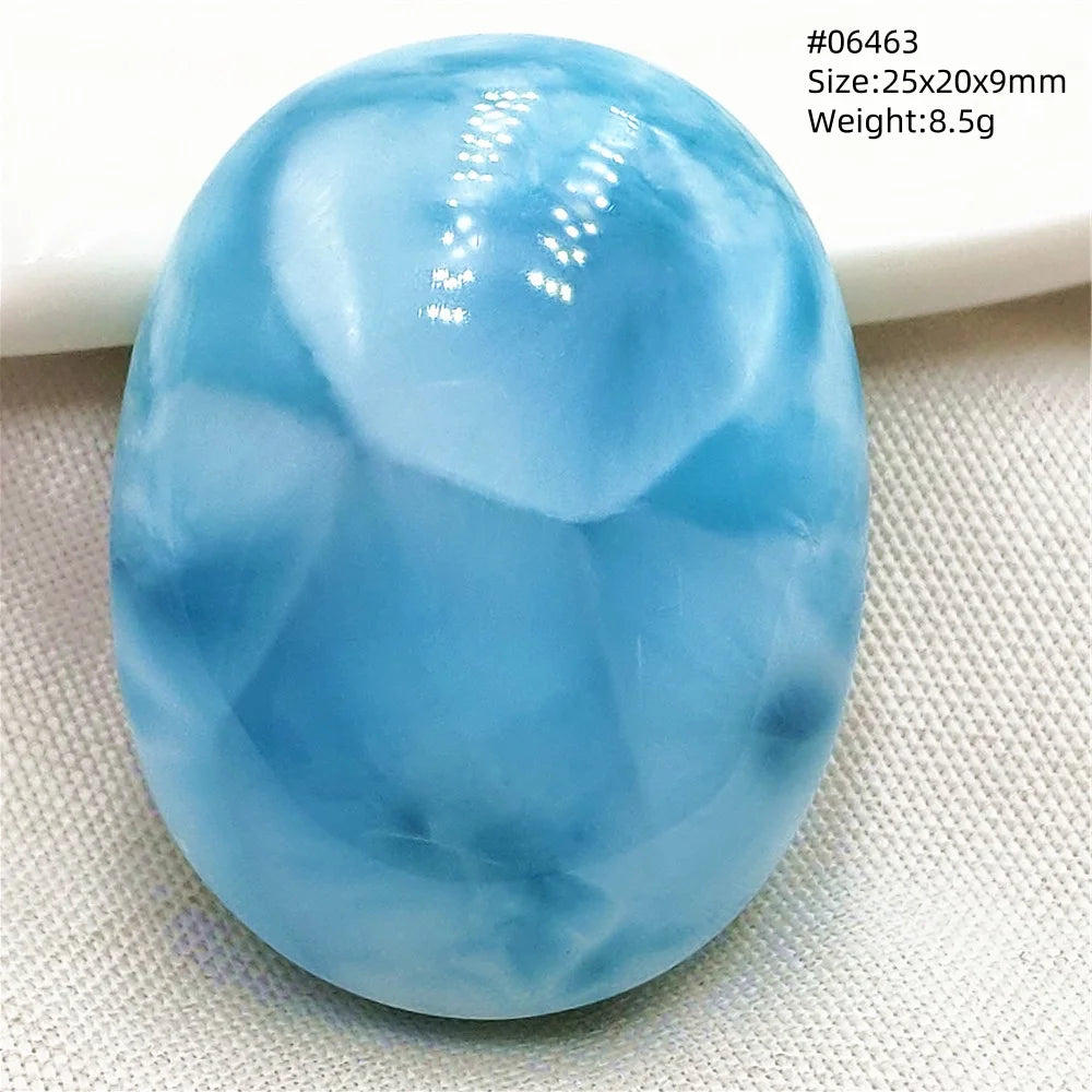 Natural Blue Larimar Heart Pendant Necklace Gemstone Women Men Larimar 17.5*19mm 18K Gold Love Larimar Fashion Jewelry AAAAAA