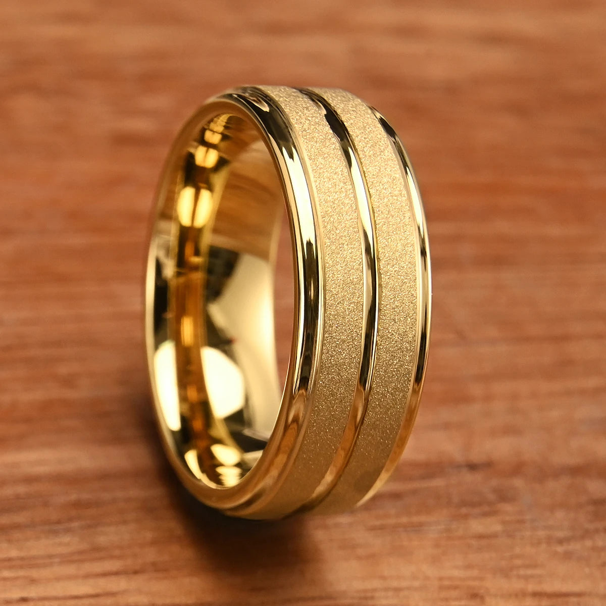 Men's wedding bands tungsten carbide ring anillos bague homme pareja de compromiso fashion jewelry couple engagement rings gifts