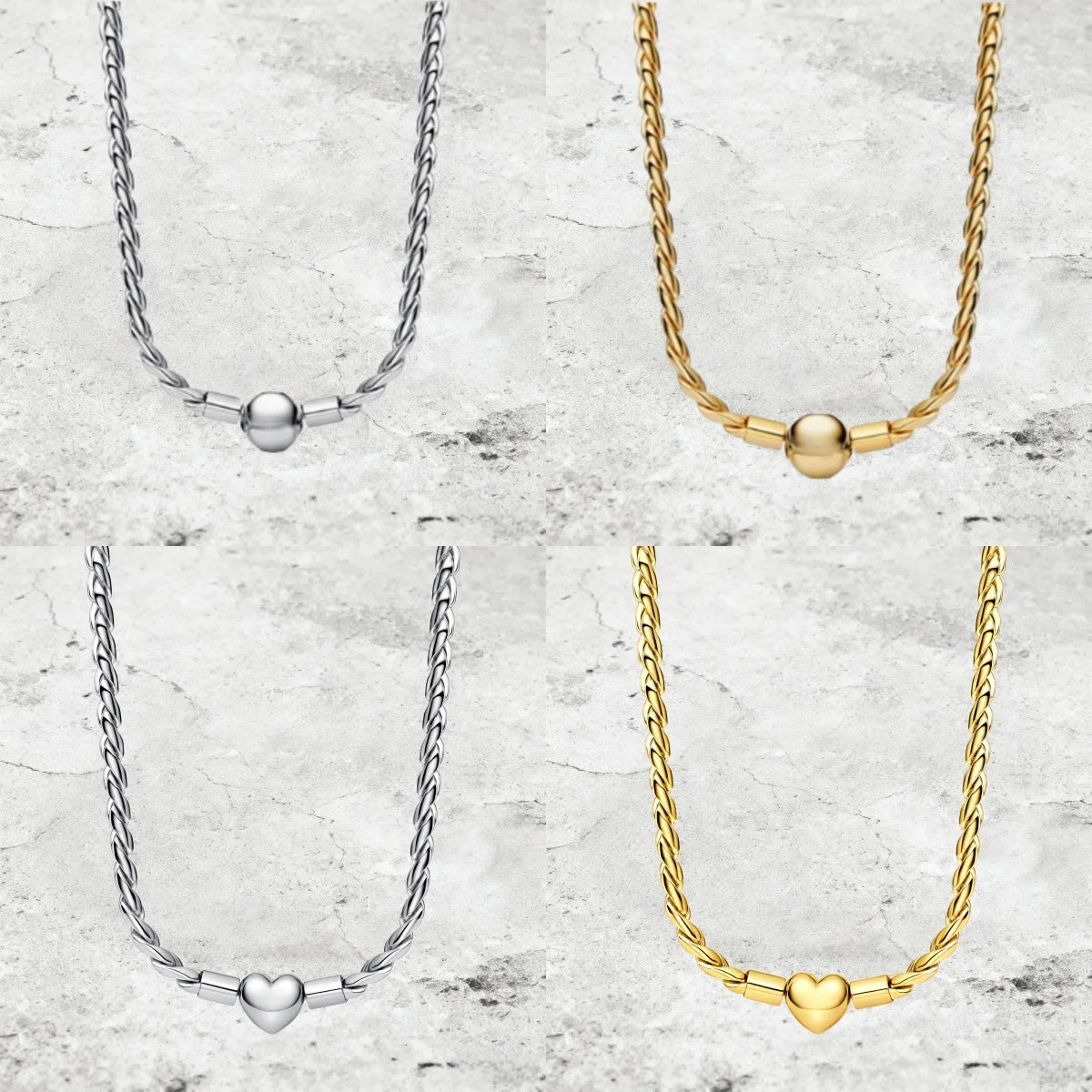2026 PYUH Twisted Wreath Chain Story Chain Necklace Women's Accessories Jewelry Romantic Versatile Women's Christmas Gift